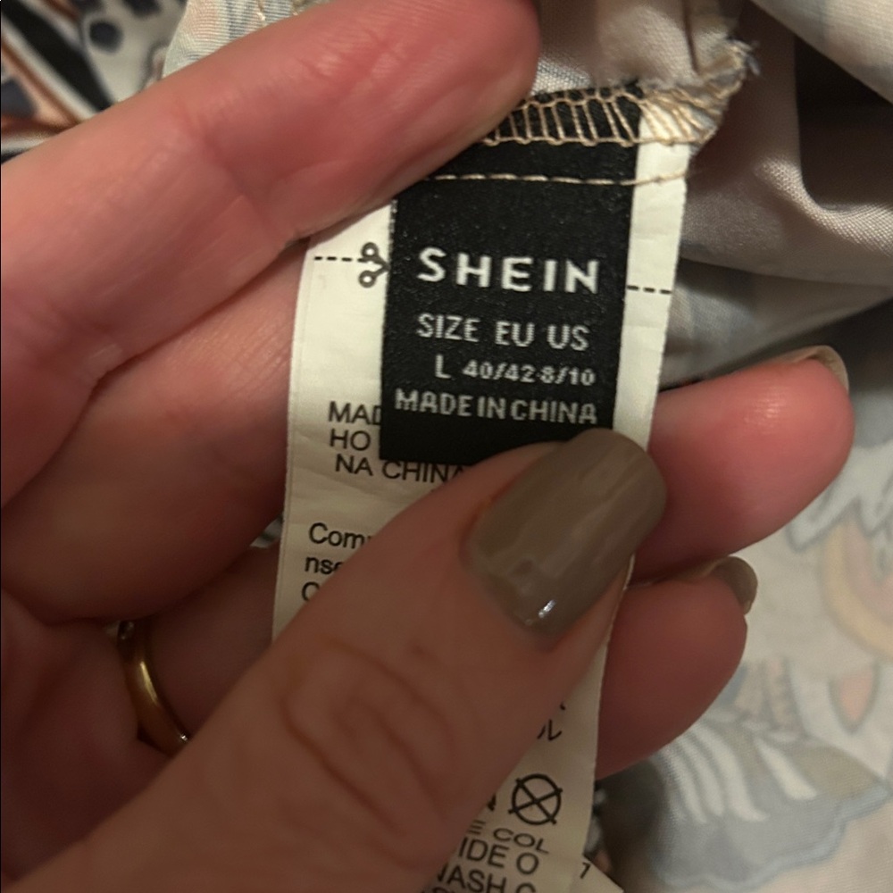 SHEIN Multicolor strapless top - Picture 2 of 3